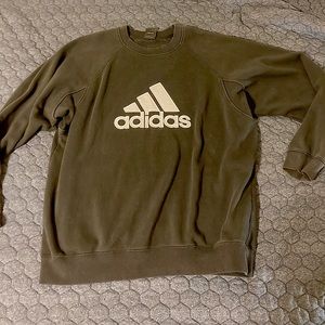 Black ADIDAS crewneck sweatshirt